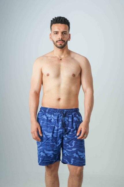 Navy blue swimsuit